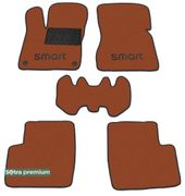 Двухслойные коврики Sotra Premium Terracotta для Smart ForFour (mkII)(W453) 2014-2021 - Фото 1