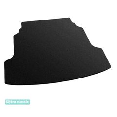 Двошарові килимки Sotra Classic Black для Renault Latitude (mkI)(багажник) 2010-2015