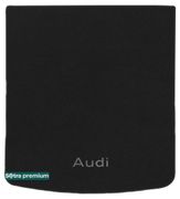 Двошарові килимки Sotra Premium Graphite для Audi A6/S6/RS6 (mkIV)(С7)(універсал)(багажник) 2011-2018 - Фото 1
