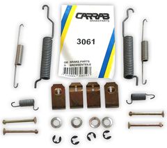 Ремкомплект задніх гальмівних колодок WP (Carrab) 3061 для Mazda 626, 929, RX9, крос-код за Quick Brake 604