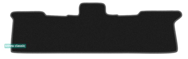 Двухслойные коврики Sotra Classic Black для Lincoln Aviator (mkI)(3 ряд) 2002-2005 - Фото 1