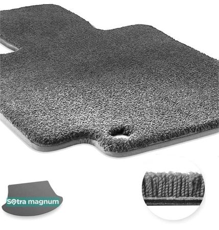 Двошарові килимки Sotra Magnum Grey для Great Wall Haval H2 (mkI)(багажник) 2014-2021 - Фото 1