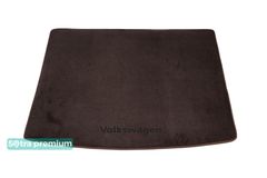 Двошарові килимки Sotra Premium Chocolate для Volkswagen Touareg (mkII)(багажник) 2010-2018