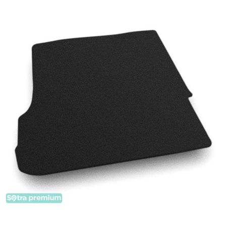 Двошарові килимки Sotra Premium Black для BMW X3 (E83)(багажник) 2003-2010 - Фото 1