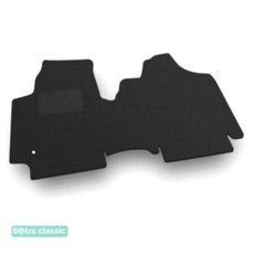 Двухслойные коврики Sotra Classic Black для Fiat Scudo (mkII)(1 ряд) 2007-2016