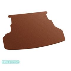 Двошарові килимки Sotra Premium Terracotta для Kia Rio (mkIII)(седан)(багажник) 2011-2017