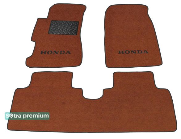Двошарові килимки Sotra Premium Terracotta для Honda Civic (mkVII)(седан) 2000-2005 - Фото 1
