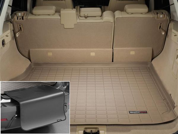 Килимок из захистом WeatherTech Beige для Land Rover Range Rover Sport (mkI)(trunk behind 2 row) 2006-2013 - Фото 2