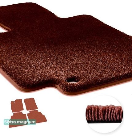 Двошарові килимки Sotra Magnum Red для Toyota Yaris (mkIII) 2010-2020 - Фото 1