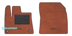 Двошарові килимки Sotra Premium Terracotta для Opel Combo (mkV)(E)(овальні кліпси)(1 ряд) 2018→