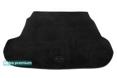 Двошарові килимки Sotra Premium Black для Kia Optima (mkIII)(багажник) 2010-2015