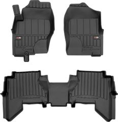 Гумові килимки Frogum Proline 3D для Nissan Pathfinder (mkIII)(R51)(1-2 ряд) 2005-2014