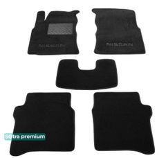 Двухслойные коврики Sotra Premium Black для Nissan Primera (mkIII)(P12) 2002-2008