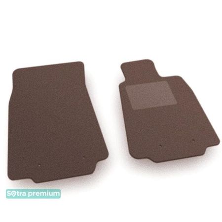 Двошарові килимки Sotra Premium Chocolate для Nissan 370Z (mkI)(праворульний) 2009-2020 - Фото 1