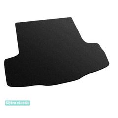 Двошарові килимки Sotra Classic Black для Fiat Linea (mkI)(багажник) 2007-2015