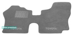 Двошарові килимки Sotra Premium Grey для Toyota HiAce (mkIV)(H100)(1 ряд) 1989-2004