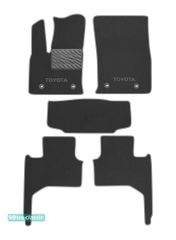 Двухслойные коврики Sotra Classic Grey для Toyota Land Cruiser (J300) 2021→