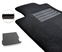 Двошарові килимки Optimal для BMW X3 (F25)(с органайзером справа)(багажник) 2010-2016 - Фото 1