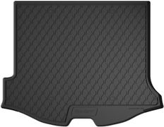 Гумовий килимок у багажник Gledring для Volvo V60 (mkI) 2010-2018 (багажник із захистом) - Фото 2