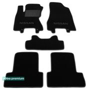 Двошарові килимки Sotra Premium Black для Nissan X-Trail (mkII) 2007-2013 - Фото 1