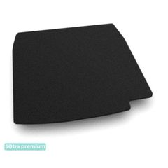 Двошарові килимки Sotra Premium Black для BMW 7-series (F01/F02)(короткий багажник)(багажник) 2008-2015