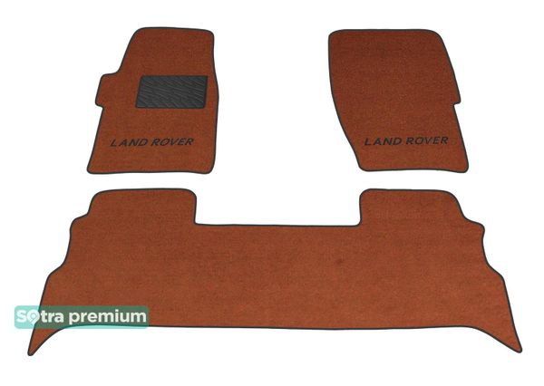Двошарові килимки Sotra Premium Terracotta для Land Rover Discovery (mkII) 1998-2004 - Фото 1