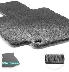 Двошарові килимки Sotra Magnum Grey для Ford Mondeo (mkV)(ліфтбек)(із запаскою)(багажник) 2014-2022