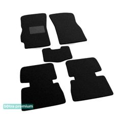 Двошарові килимки Sotra Premium Black для Daewoo Nubira (mkII) 1999-2003