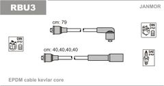 Дроти запалювання Janmor RBU3 для Alpine 1300 (1.3 / 1.3G / 1.3S); Nissan Cherry 1.0 (A10 / A10S) / 1.2