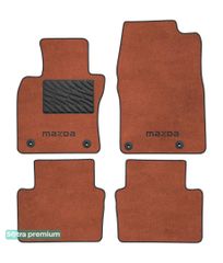 Двошарові килимки Sotra Premium Terracotta для Mazda 3 (mkIV) 2019→