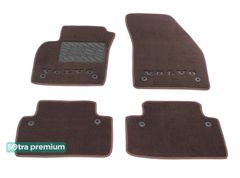 Двошарові килимки Sotra Premium Chocolate для Volvo C30 (mkI) 2006-2013 - Фото 1