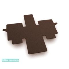 Двошарові килимки Sotra Premium Chocolate для Hyundai Staria (mkI)(7 місць)(3 ряд) 2021→