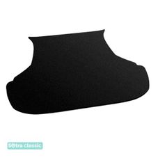 Двошарові килимки Sotra Classic Black для Лада 110 (2110)(седан)(багажник) 1996-2014
