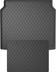Гумовий килимок у багажник Gledring для Peugeot 508 (mkII)(універсал) 2019→ (багажник із захистом)