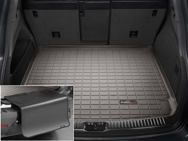 Килимок из захистом WeatherTech Choco для Porsche Cayenne (mkII)(no Bose Audio Package)(trunk) 2011-2017 - Фото 2