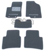 Двошарові килимки Sotra Custom Classic Grey для Hyundai Accent (mkIV) 2010-2017 - Фото 1