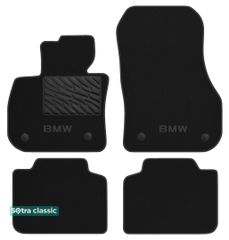 Двухслойные коврики Sotra Classic Black для BMW X1 (U11) 2022→
