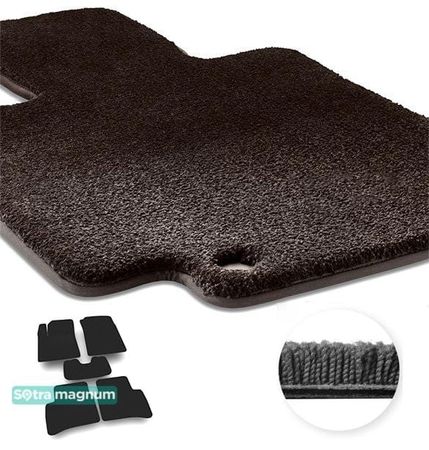 Двошарові килимки Sotra Magnum Black для Hyundai i10 (mkII) 2013-2019 - Фото 1