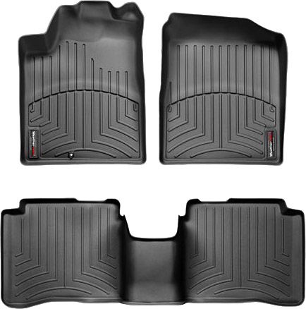 Коврики Weathertech Black для Nissan Maxima (A34)(no elite package) 2003-2008 - Фото 1