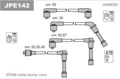 Дроти запалювання Janmor JPE142 для Nissan 300 3.0 (VG30E / VG30E / VG30T / VG30ET)