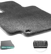 Двошарові килимки Sotra Magnum Grey для Audi Q5/SQ5 (mkI)(з вирізами)(багажник) 2008-2016 - Фото 1