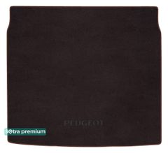 Двошарові килимки Sotra Premium Chocolate для Peugeot 508 (mkI)(універсал)(багажник) 2010-2018