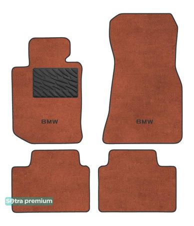 Двошарові килимки Sotra Premium Terracotta для BMW 3-series (G20; G21; G80; G81) 2018→ - Фото 1