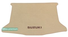 Двошарові килимки Sotra Premium Beige для Suzuki SX4 (mkI)(багажник) 2006-2014