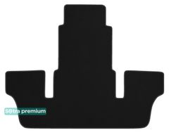 Двухслойные коврики Sotra Premium Black для BYD Tang (mkII)(3 ряд) 2018→