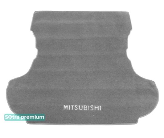 Двошарові килимки Sotra Premium Grey для Mitsubishi Outlander (mkII)(багажник) 2007-2012 - Фото 1