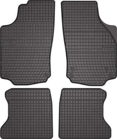 Гумові килимки Frogum для Opel Combo (mkIII)(C)(1-2 ряд) 2001-2011 - Фото 1