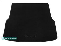 Двошарові килимки Sotra Premium Black для Audi A8/S8 (mkII)(D3)(багажник) 2002-2009