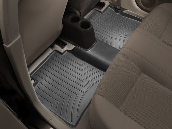 Коврики Weathertech Black для Nissan Note (E12) / Sunny (N17)(trunk lever on driver floor side)(small centre console) 2012-2020 - Фото 3