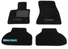 Двухслойные коврики Sotra Classic Black для BMW X6 (F16) 2015-2019 - Фото 1